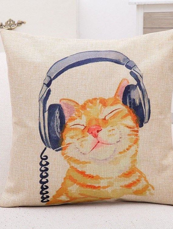 Limited Edition Cat Pillow Cover Case