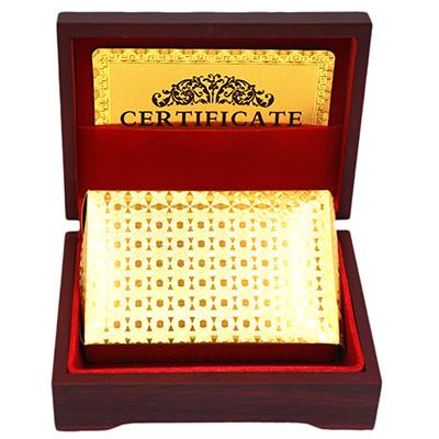 GOLD DIAMOND PLAYING CARDS