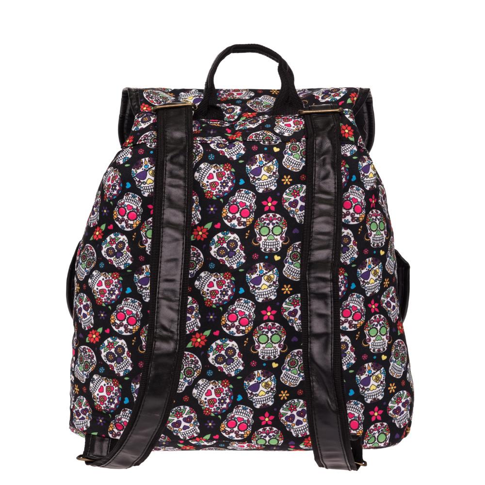 MEXICAN FLOWER SKULL Backpack