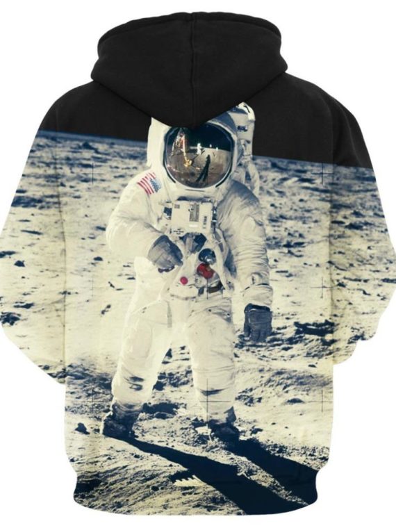 Astronaut Moon Landing Hoodie