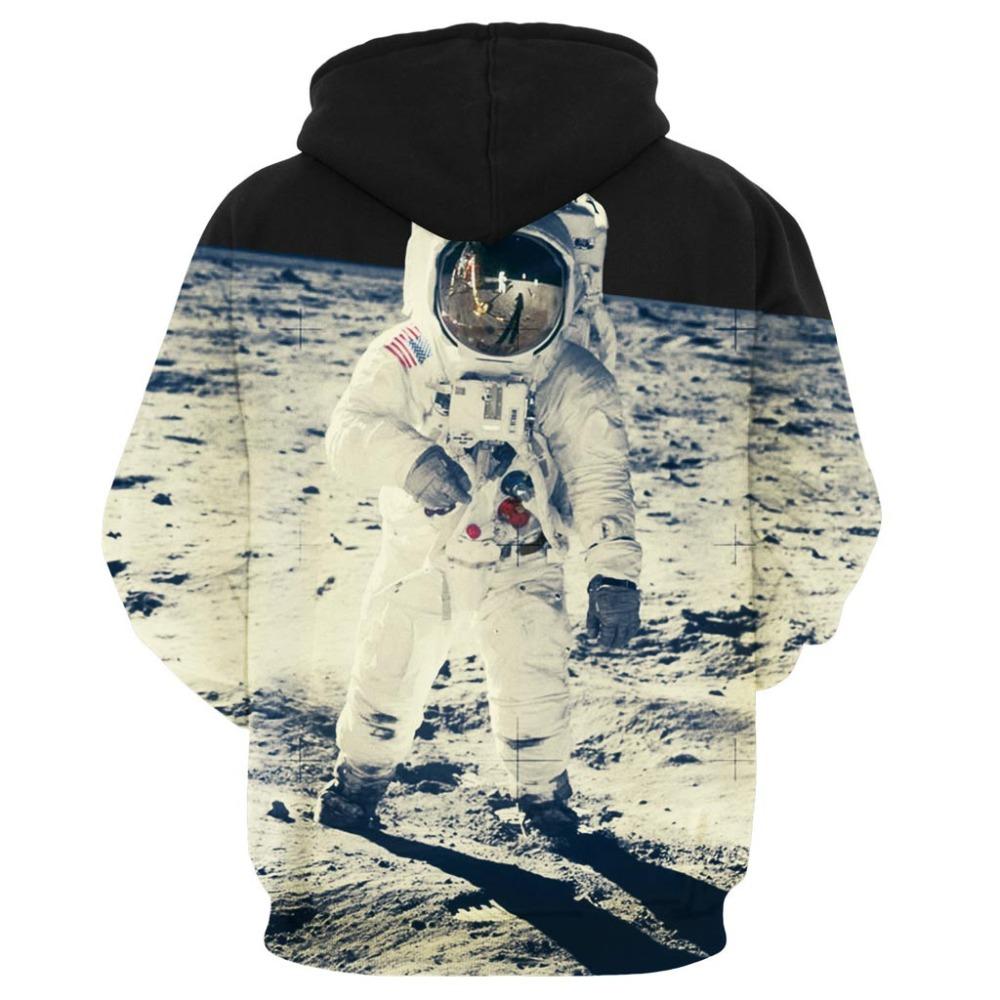 Astronaut Moon Landing Hoodie