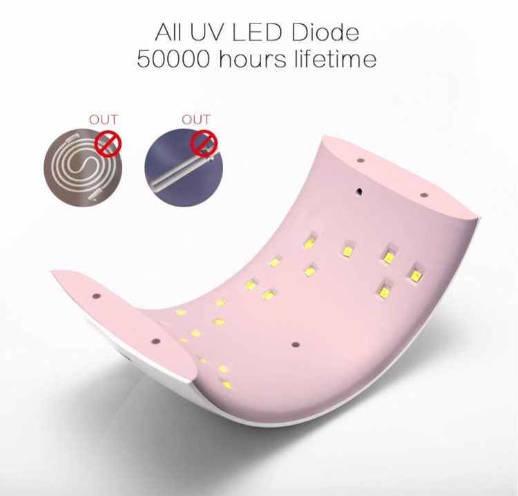 LED Nail Dryer Lamp for Quickly Dry