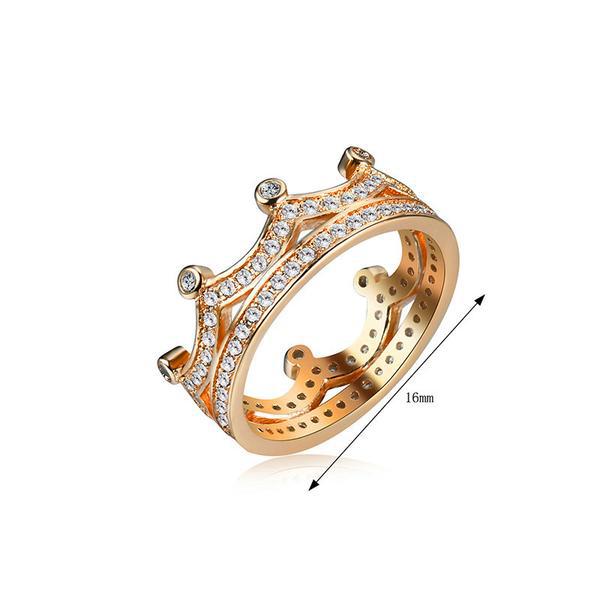 Crown Queen Gold Ring
