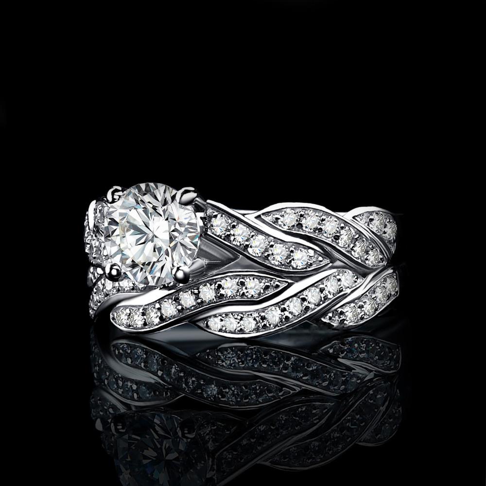 Infinity Diamond Queen Ring