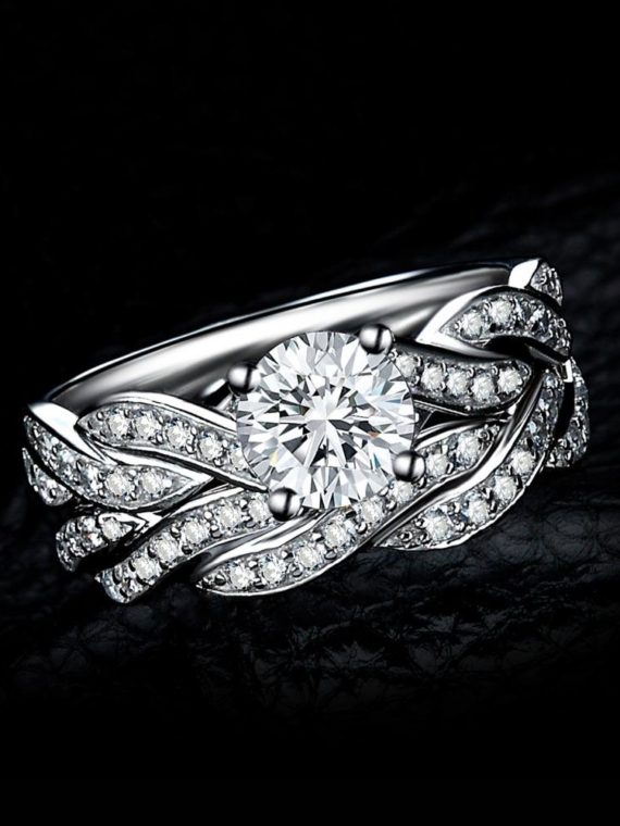 Infinity Diamond Queen Ring