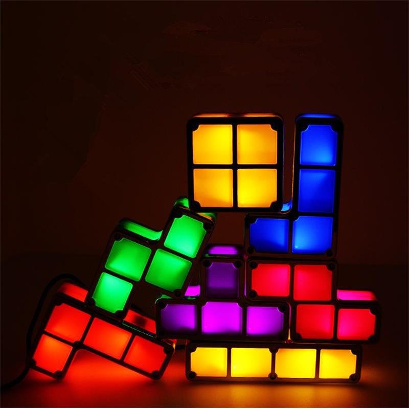 Tetris Light Up 7 pcs. Puzzle Tower