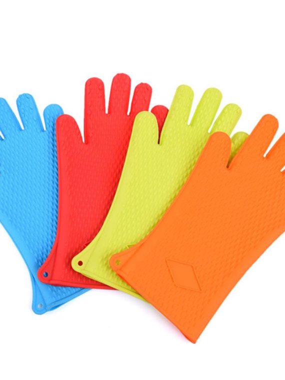 Extra Thick BBQ And Oven Silicone Glove