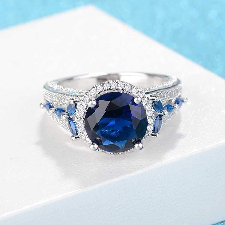 Genuine Sapphire Gemstone Ring