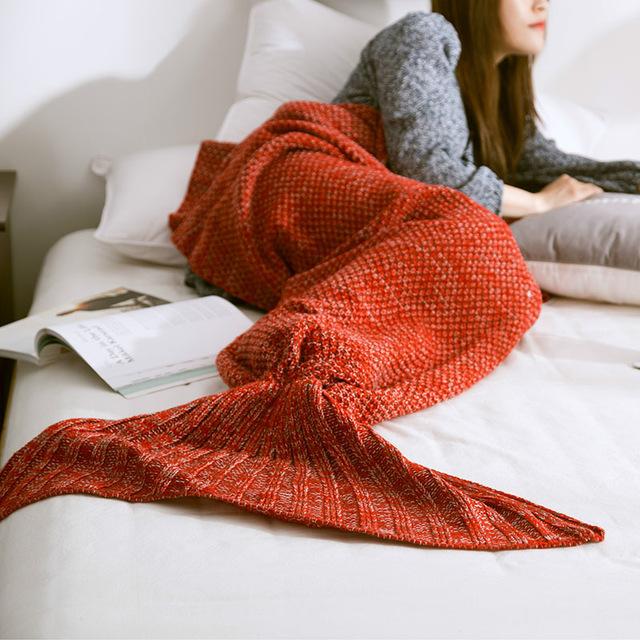 Handmade Mermaid Snuggle Blanket