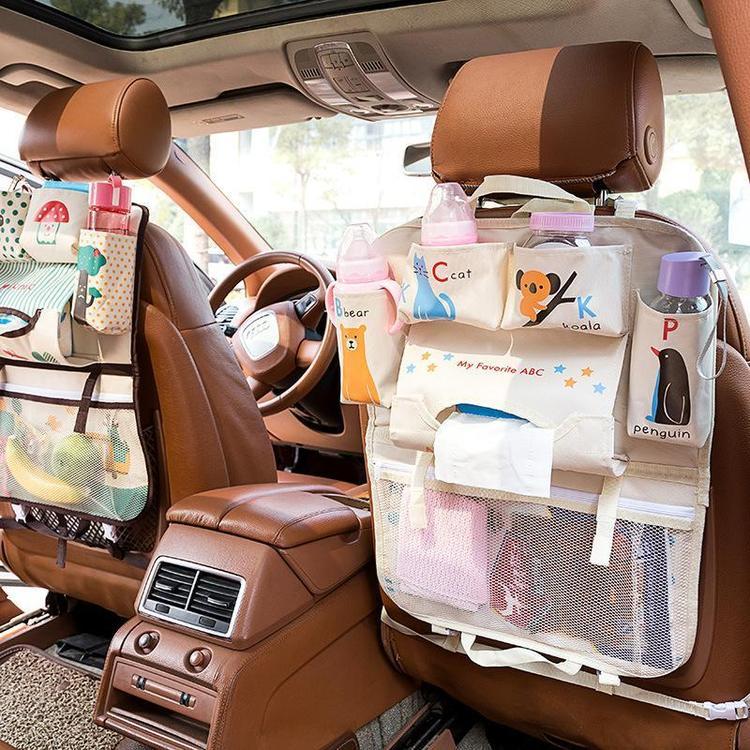 Kids Car Seat Storage Organizer
