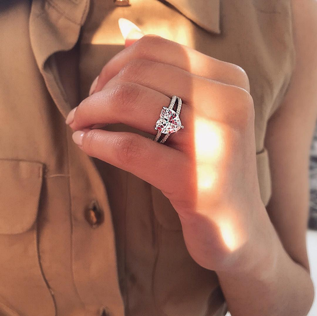 Queen Of Hearts Diamond Ring