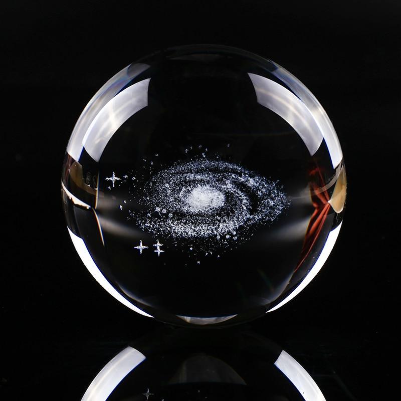 Globe Galaxy Crystal Ball