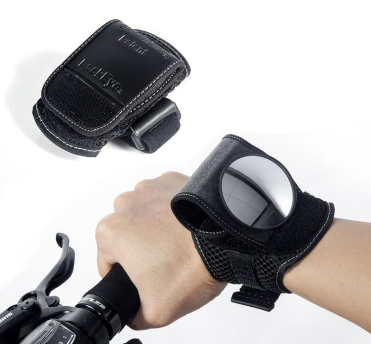 BICYCLE WRIST SAFETY REAR-VIEW MIRROR
