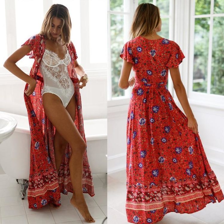 Camilla® Boho long sleeve dress