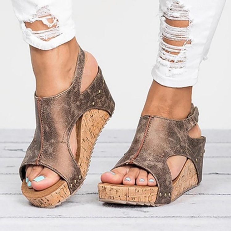 Cleo® Platform Wedge Sandal