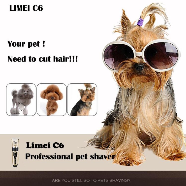 The HOMEGROOMER™ Low Noise Pet Hair Clipper