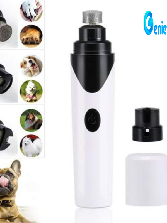 Premium Rechargeable Painless Pet’s Nail Grinder (Upgraded Version)